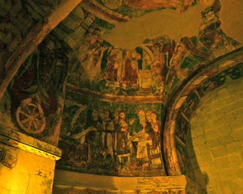Canterbury Cathedral ~ crypt fresco