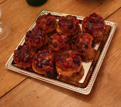 Cranberry Upside Down Muffins