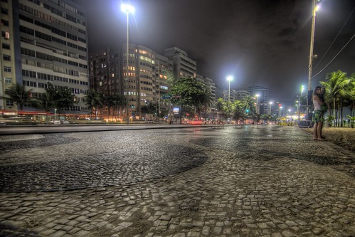 Copacabana at Night