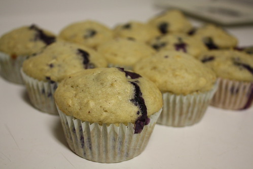 Blueberry Bran muffins