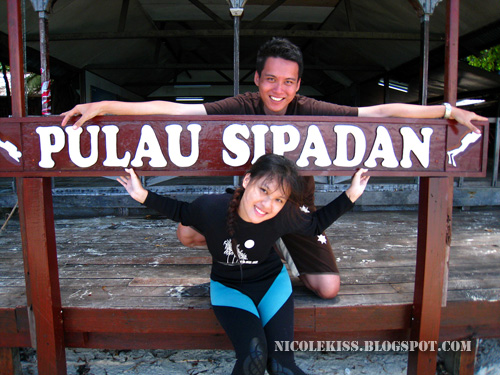 me and gerald in sipadan 2008
