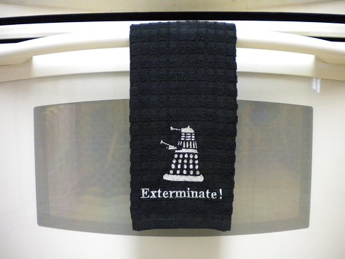 Black Dalek Towel