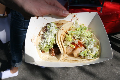 Komodo Food Truck: Signature Taco & Blazing Shrimp Taco