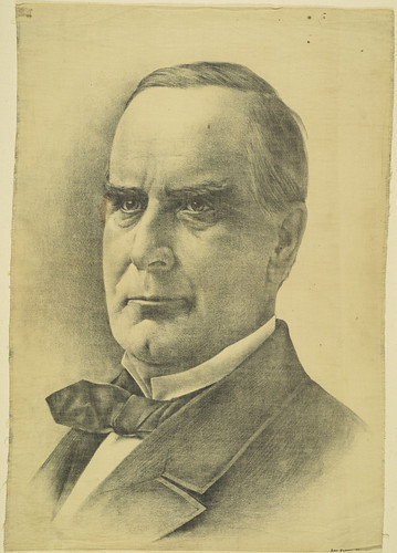 William McKinley Portrait Towel