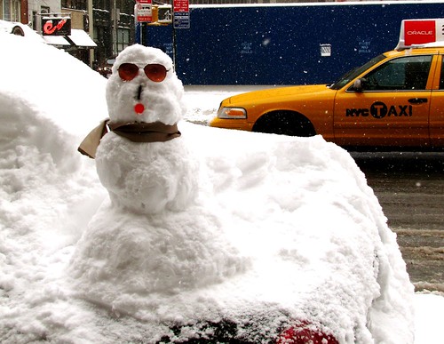 NYC Snowman