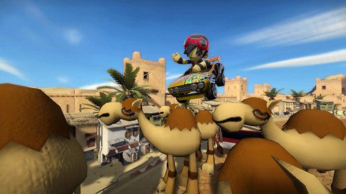 ModNation Racers PS3 Screenshot - Camel Jump