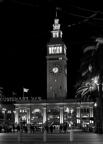 70/365 . . . Ferry Building at night