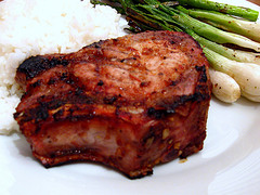 Lemongrass Grilled Pork Chops