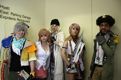 Final Fantasy XIII cosplayers at ACEN. ACEN is the largest convention to which I've gone badgeless