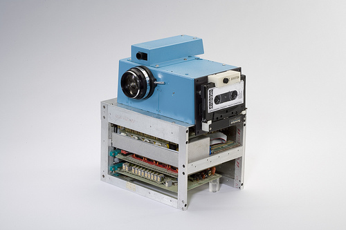First digital camera, compacting the methods of structureing visual data aggregation and representation.