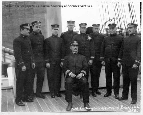 Captain Ballinger and officers of Bear.