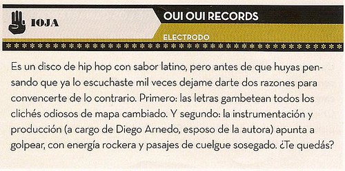 IOJA Soundsystem Electrodo @ Revista La Mano, junio 2010