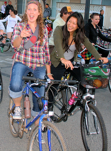 Girls on Bicycles San Jose