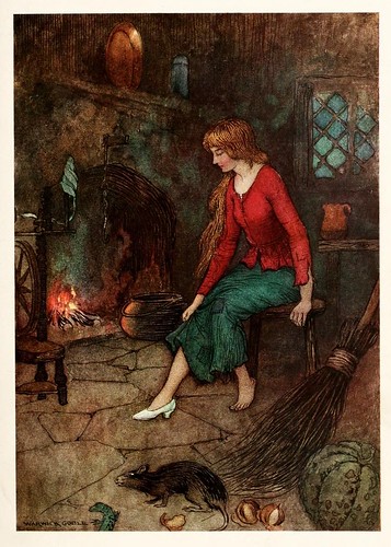 002-La Cenicienta-The fairy book  the best popular fairy stories -Goble Warwick 1913