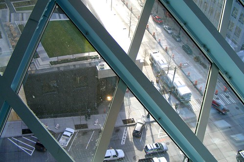 Looking Down From Observation Deck