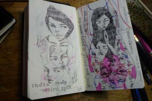 Sketchbook pages 2010 - part 3