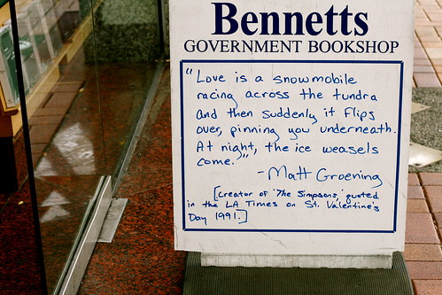 Thursday: Bennetts Quote