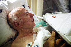 grandpa in the hospital