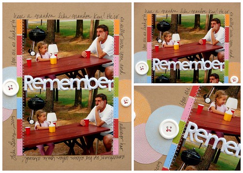 Remember Layout Collage
