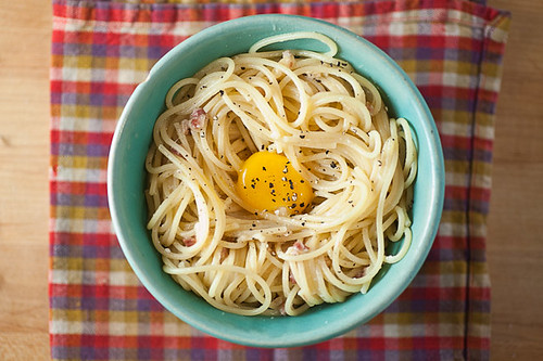 pasta carbonara by kirkclimber