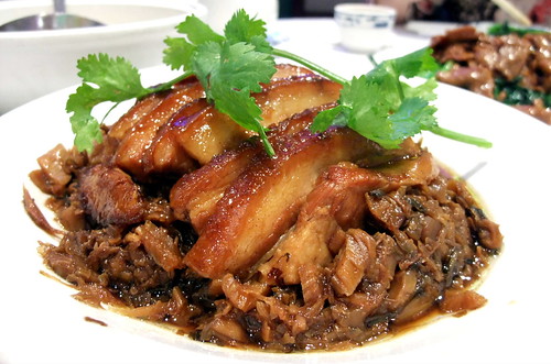 Braised Pork Belly with Mui Choi