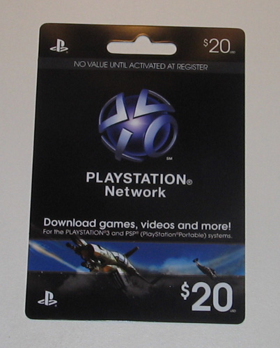 playstation network card code. PlayStation Network Card