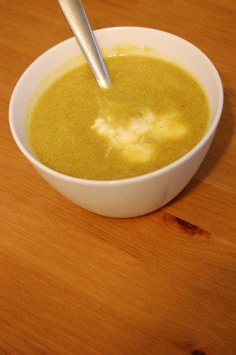 Curried Cauliflower Cream Soup