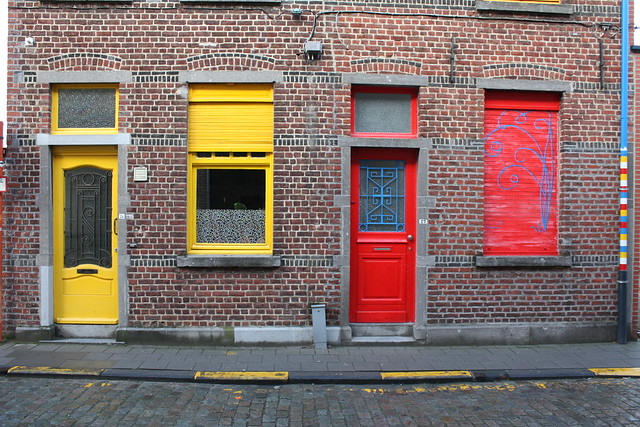 coloured houses