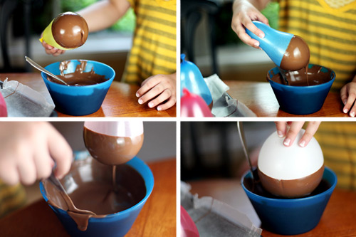 Изготовление шоколадных формочек