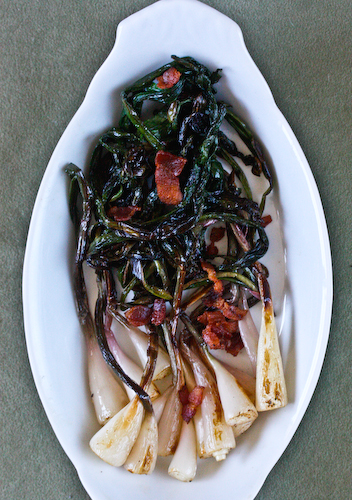 ramps and bacon top