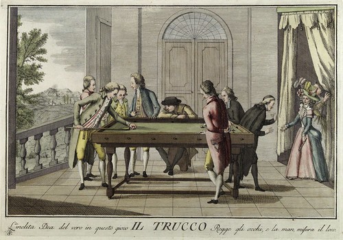 006-La carambola- Giuochi Trattenimenti e Feste Annue Che si Costumano in Toscana 1790- Giuseppe Piattoli
