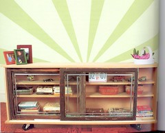Window Sash Bookcase