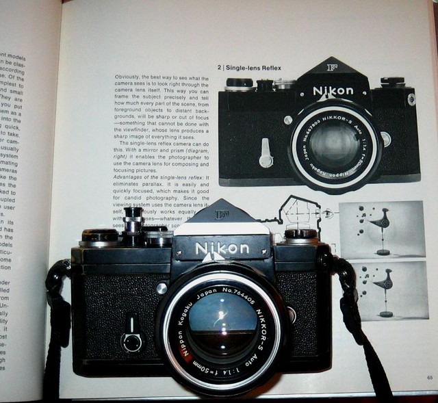 Nikon F with Time-Life book...