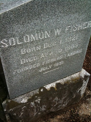 Solomon Fisher headstone