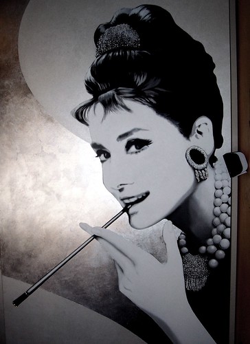di Audrey Hepburn dipinto