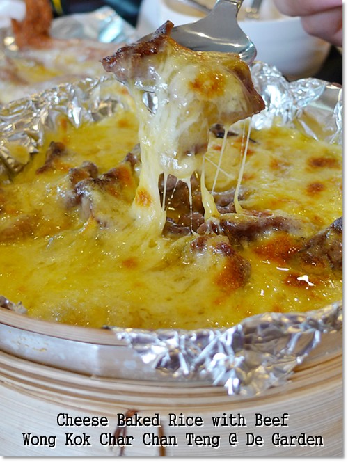 Cheese Baked Rice with Beef