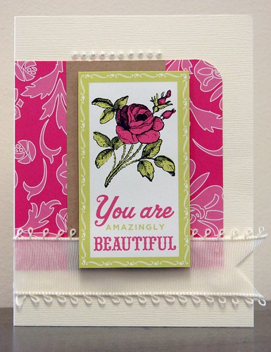 You Are Amazingly Beautiful Card