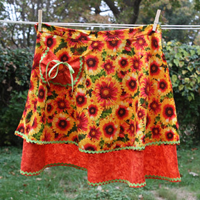 State Flowers Apron