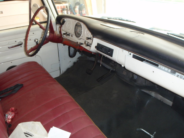 ford bed w engine f100 1966 short 390