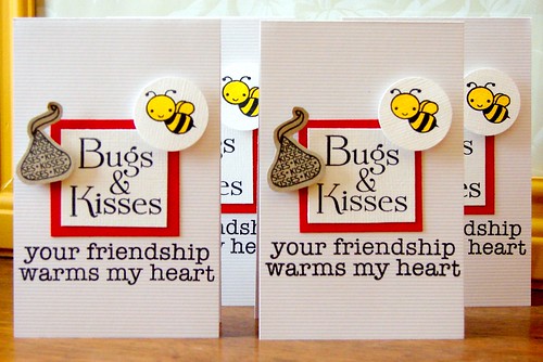 Bugs & Kisses Valentine Cards