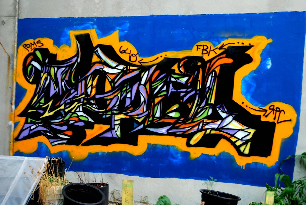 Miguel 640 Graffiti Seattle Washington.