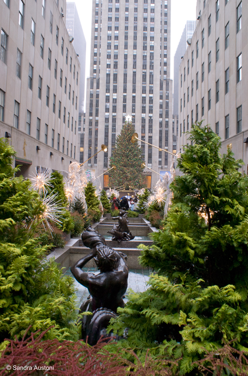 Rockefeller Center's Christmas tree