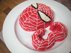 Spiderman cake 1