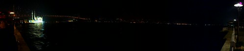 Bosphorus panorama at night from Ortaköy