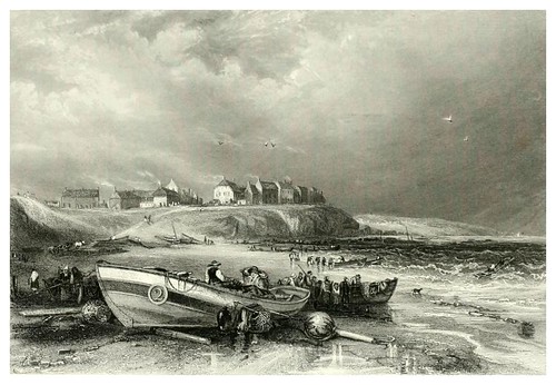 006- Cullercoats-The ports, harbours, watering-places, and picturesque scenery of Great Britain 1840