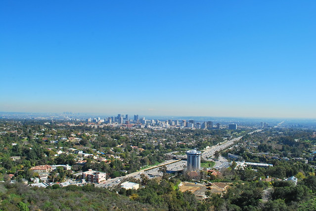 View of West Los Angeles from Brentwood Heights