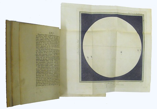 Diagram from Alexander Wilson's ‘Observations on the Solar Spots’