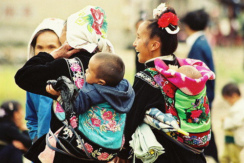 Xijiang Carrying babies