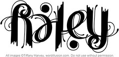"Riley" Ambigram