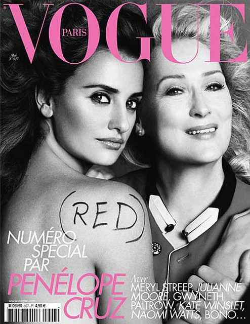 Penelope e Meryl na Vogue francesa by Joao Daniel.